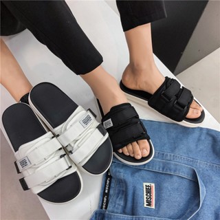 ⚡สปอตสินค้า⚡รองเท้าแตะแบบสวม ผู้ชาย ผู้หญิง น้ำหนักเบา สวมง่…