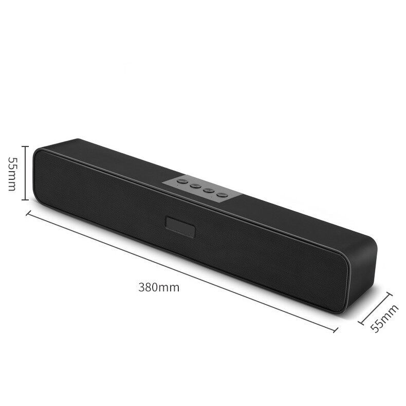 FEOTECH ลำโพง Bluetooth Sound Bar Wireless Speaker รุ่น X100 เชื่อมต่อ Bluetooth, TF, USB, FM, AUX