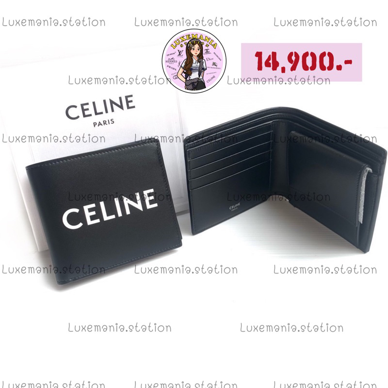 👜: New!! Celine Coin Purse Men Wallet‼️ก่อนกดสั่งรบกวนทักมาเช็คสต๊อคก่อนนะคะ‼️