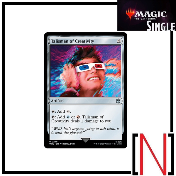 [MTG][Single][WHO] Talisman of Creativity ระดับ Uncommon [ภาษาอังกฤษ]