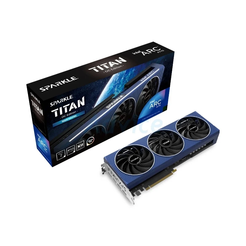 VGA SPARKLE INTEL ARC A770 TITAN OC - 16GB GDDR6
