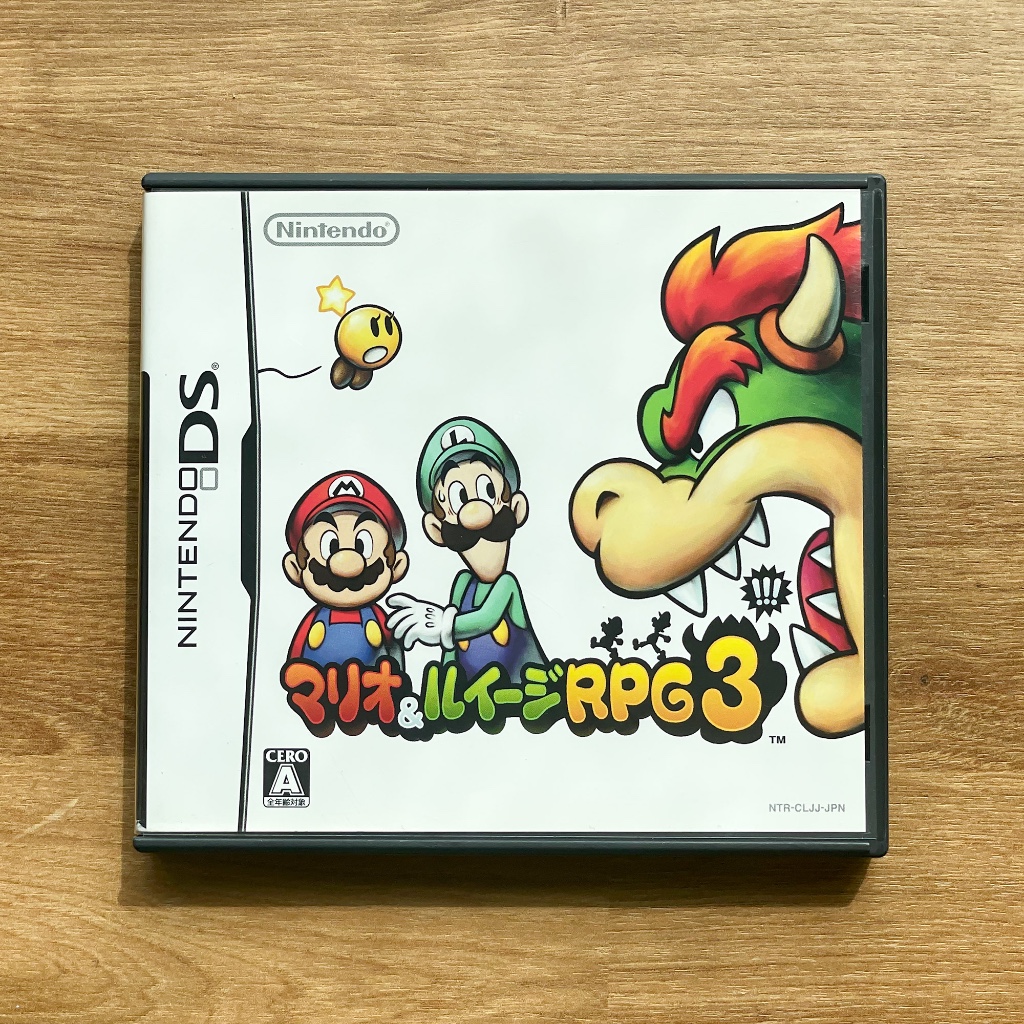 ตลับแท้ Nintendo DS : Mario &amp; Luigi RPG 3 มือสอง โซนญี่ปุ่น (JP)