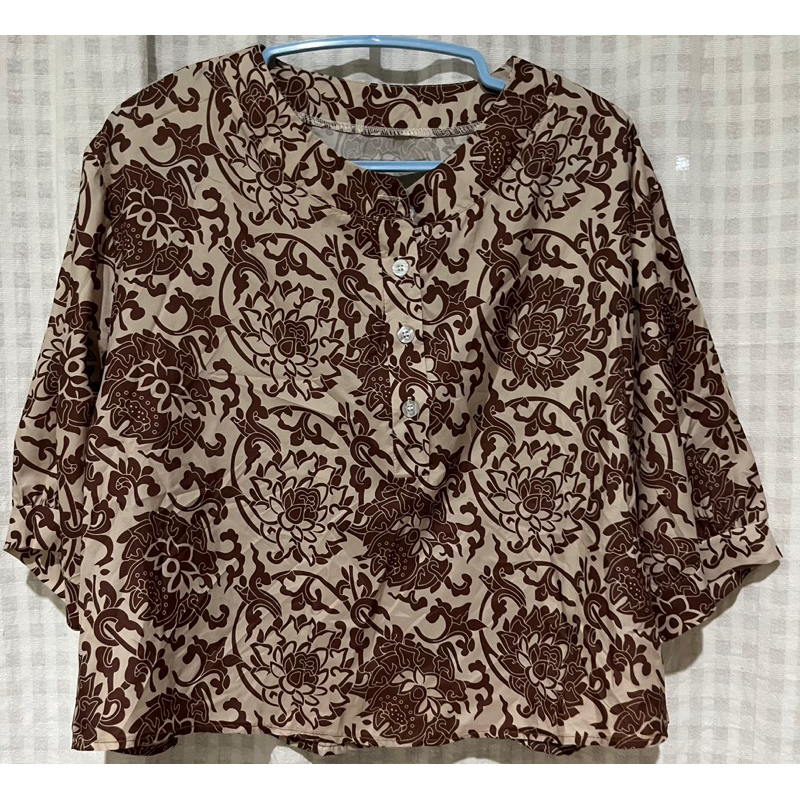 A61เสื้อชีฟองแขนสามส่วน