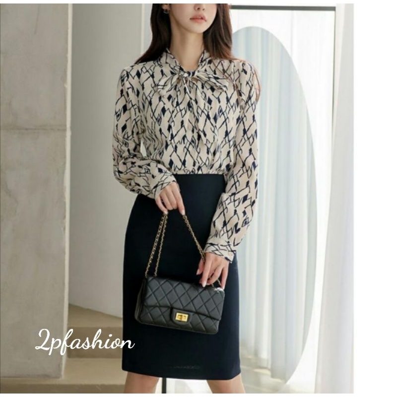 กระโปรง​ทรงดินสอผ่าหลังทับ​ ​ เก็บสะโพกต้นขาให้ดูเพรียว​(SS-3XL​)​ ราคา ถูกที่สุด ดีลบีเคเค แกลเลอรีภาพที่ 4