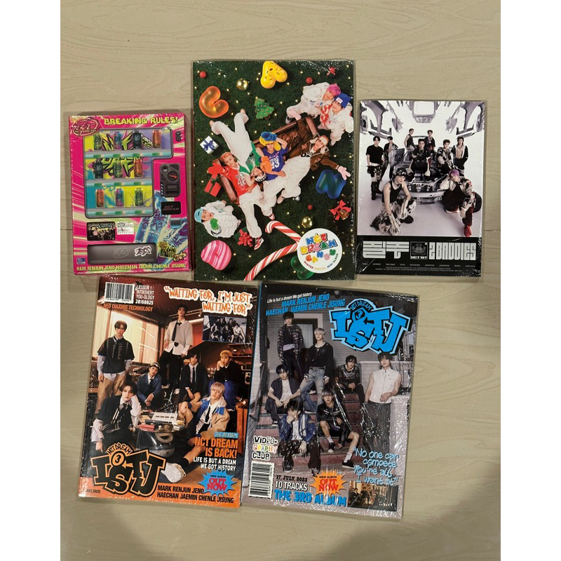 พร้อมส่ง อัลบั้ม nct dream / nct127