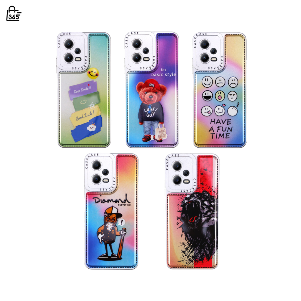 เคส สำหรับ Xiaomi Redmi Note 12 5G เคสซิลิโคนนิ่ม สกรีนลาย ลายการ์ตูน กันกล้อง