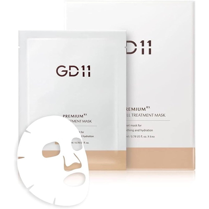 GD11 Premium RX Treatment Mask🇰🇷 1 กล่องมี 6 แผ่น