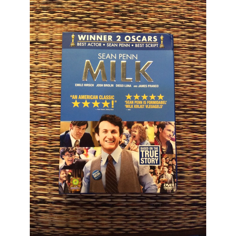 DVD ภาพยนตร์ MILK ฮาร์วี่ย์ มิลค์ ผู้ชายฉาวโลก (เสียงไทย/บรรยายไทย)