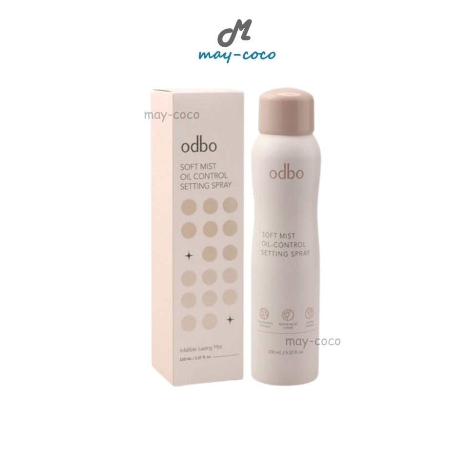 ถูก/แท้/มีไลฟ์ สเปรย์ ODBO Soft Mist Oil-Control Setting Spray ล็อคเมคอัพ ฉีดหน้า สเปรย์บำรุงผิวหน้า ติดทน ชุ่มชื้น