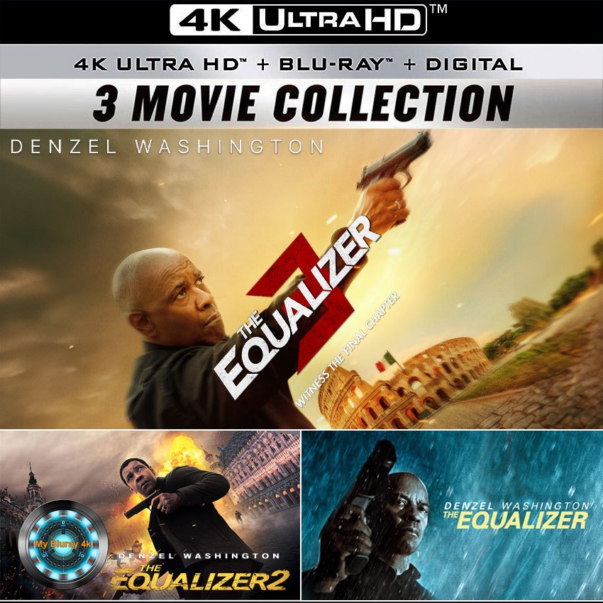 4K UHD หนัง The Equalizer มัจจุราชไร้เงา Collection