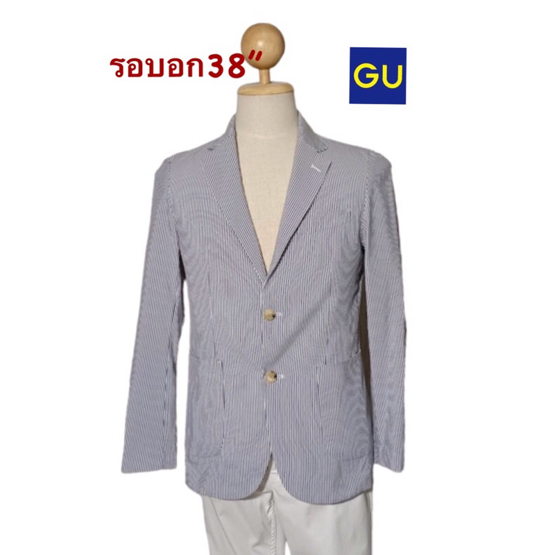 เสื้อสูทผู้ชาย เบลเซอร์ มือสอง Brand : GU