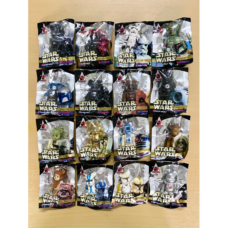 [ของญี่ปุ่นแท้🇯🇵💯] พวงกุญแจฟิกเกอร์ bearbrick 70% : Star wars (**เลือกตัวได้ ใหม่ในซอง)(งาน Medicom Toy)
