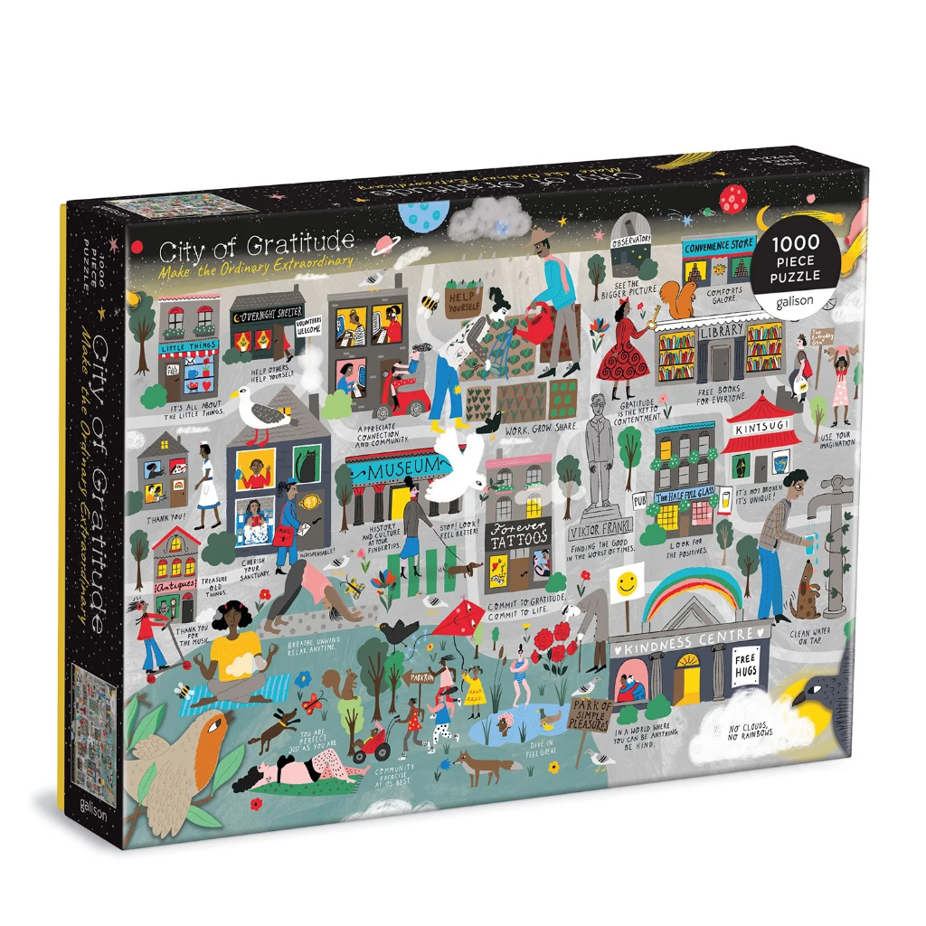 จิ๊กซอว์  1,000 ชิ้น ลายCity of Gratitude 1000 Piece Jigsaw Puzzle