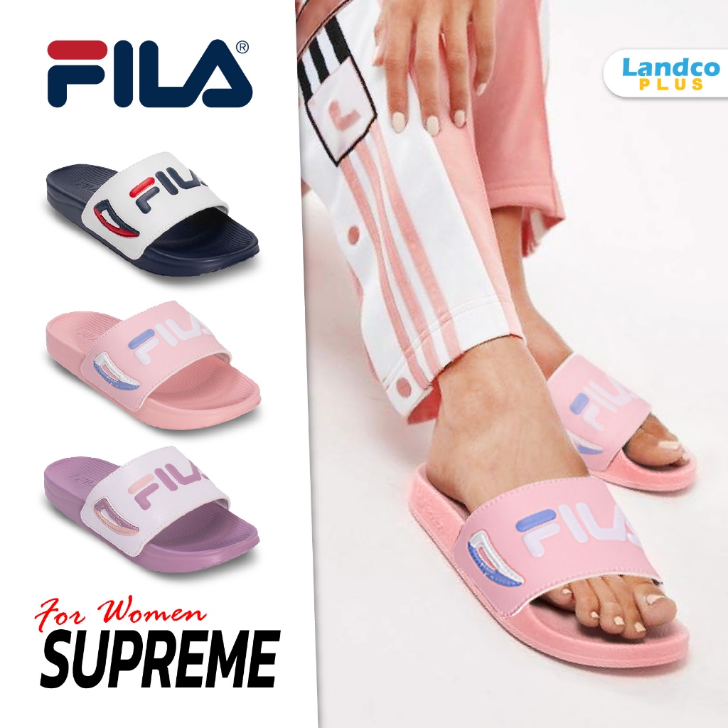 Fila Collection ฟีล่า รองเท้าแตะ รองเท้าแฟชั่น สำหรับผู้หญิง W SD Supreme SDST220502 (590)