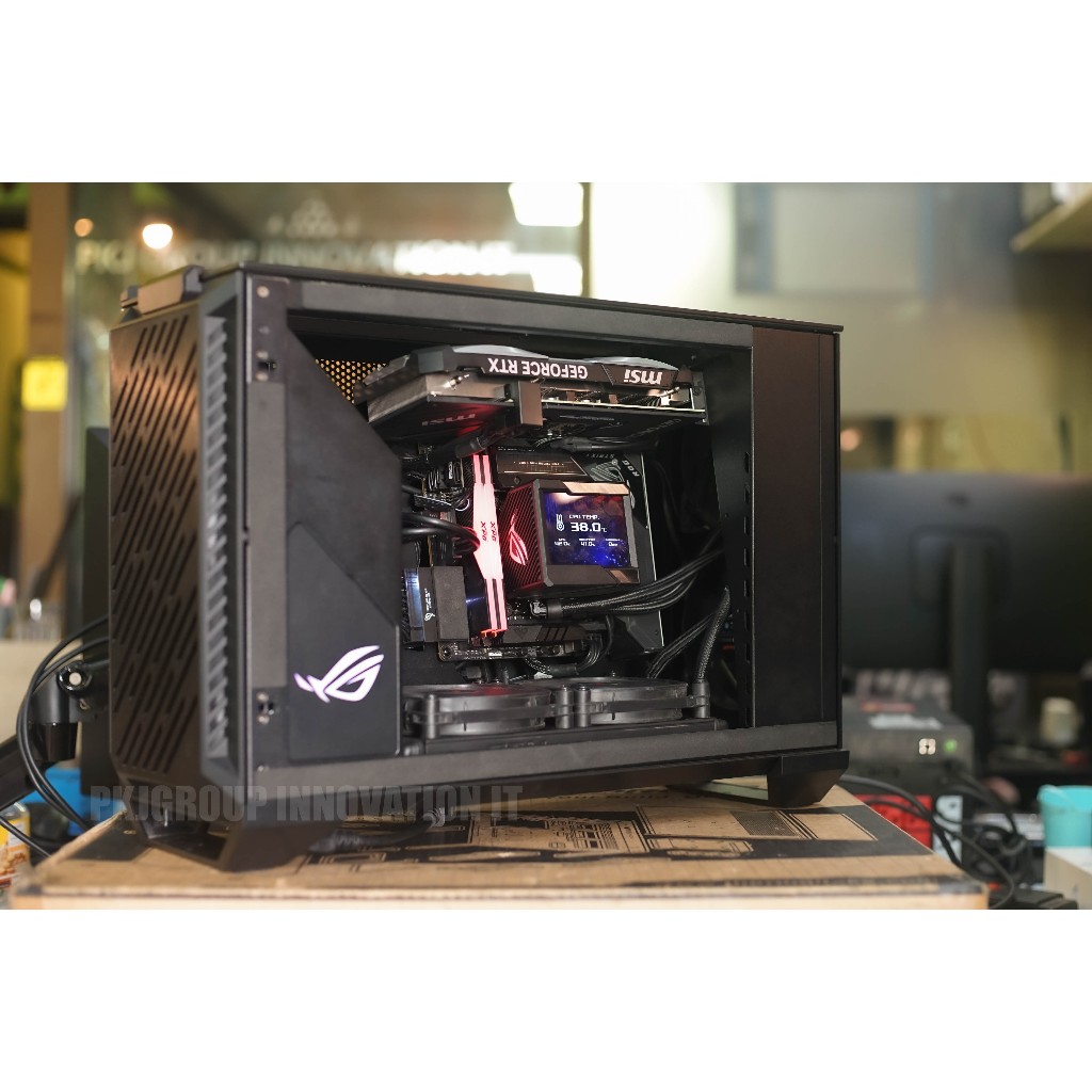 คอมประกอบขนาดเล็ก Asus ITX i7-12700KF RAM 32GB SSD 1 TB RTX4070