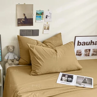 J-MU ปลอกหมอน สีพื้นเรียบ Pillowcase 19 x 29 นิ้ว (48 x 74 cm)