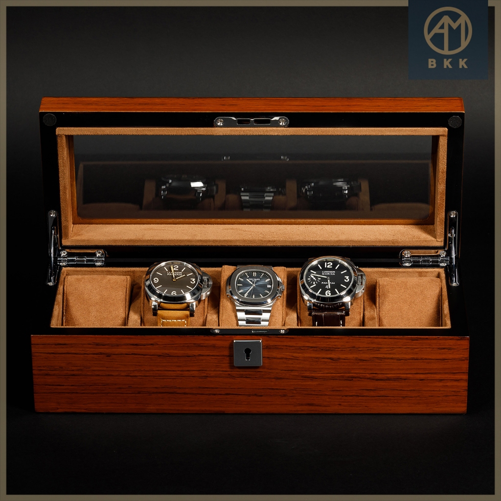 กล่องนาฬิกา แบบ 5 เรือน Watch Box