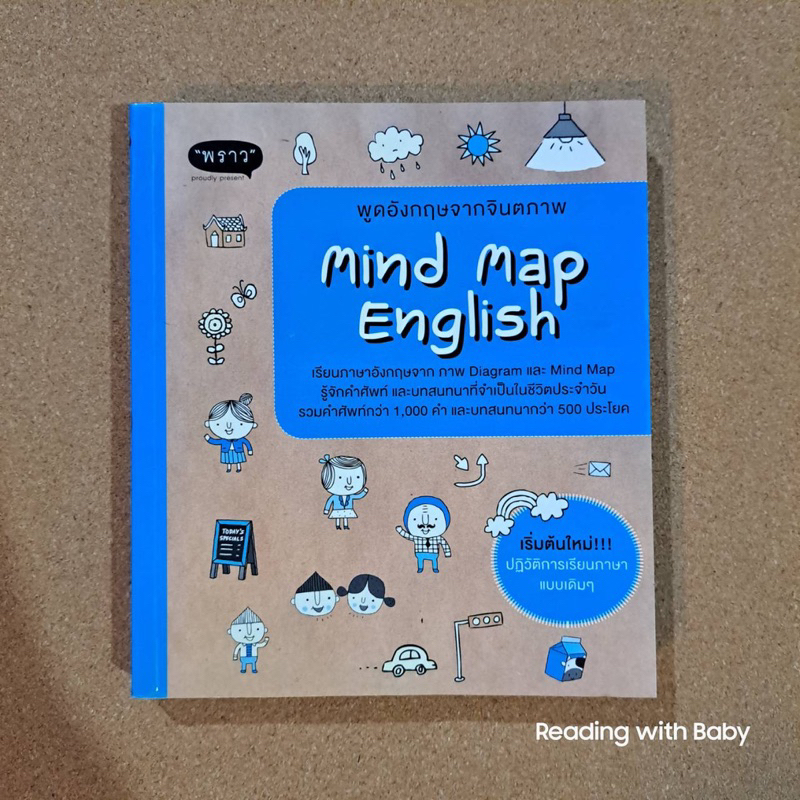 Mind Map English พูดภาษาอังกฤษจากจินตภาพ / หนังสือมือสอง