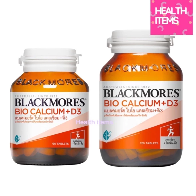 ((โฉมใหม่)) Blackmores Calcium แบลคมอร์ส แคลเซียม bio calcium + d3 📣 แบลคมอร์ส แคลเซียม กระดูกและฟัน