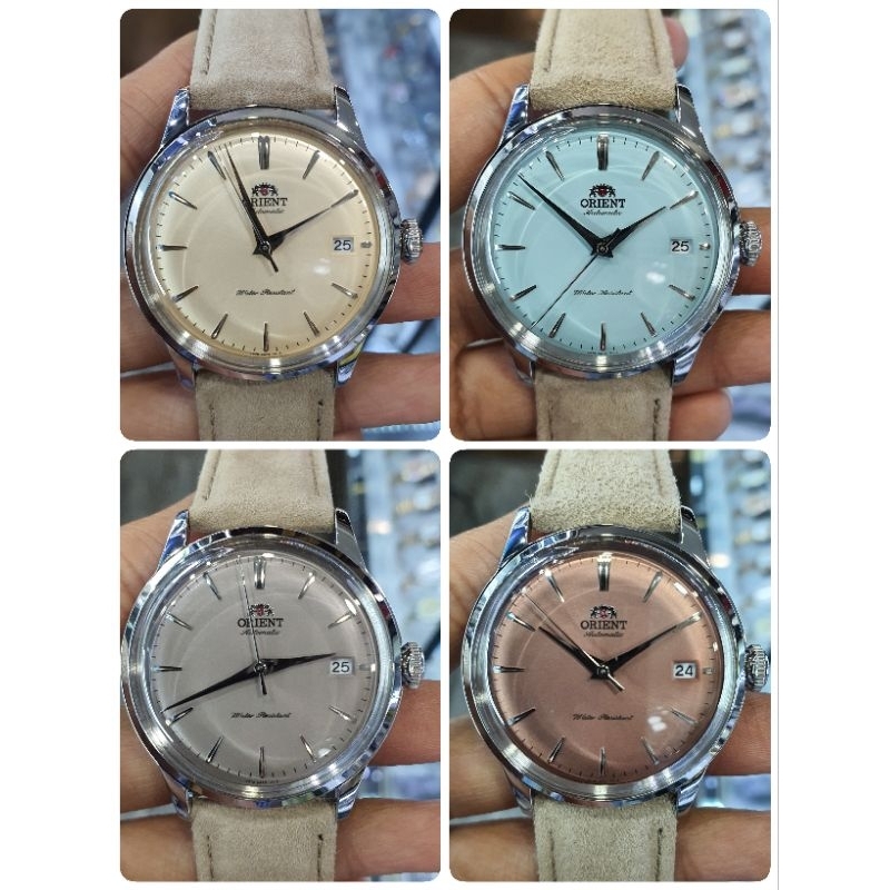 ใหม่ล่าสุด นาฬิกา Orient Bambino Automatic สายหนัง38 มิล Limited Edition ผลิตสีละ 360 เรือน
