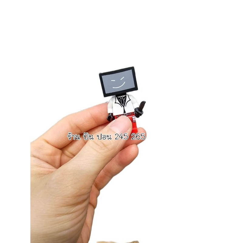 ตัวต่อ ของเล่น แบบแผง Skibidi toilet6ตัว สุขา ของเล่น ขนาด5-5.5ซม. ทีวีแมน ไททัน 🇹🇭จัดส่งในไทย🇹🇭 - รูปที่ 6