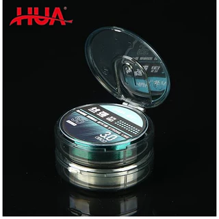 สายเอ็น HUA Stong Line (สายหน้าผสมฟูโรคาร์บอน) เหนียวทนแรงกระชากได้ดี