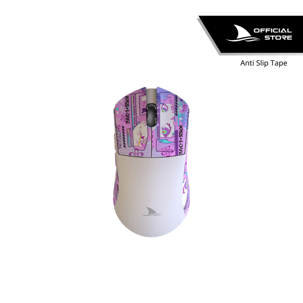 Anti-slip Tape สีม่วง สำหรับเม้าส์ Darmoshark M3