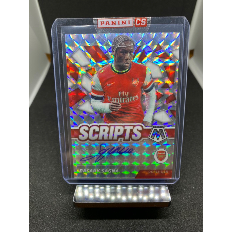 Soccer Card Panini Mosaic 2021/22 - Bacary Sagna Auto Card (ลายเซ็น)