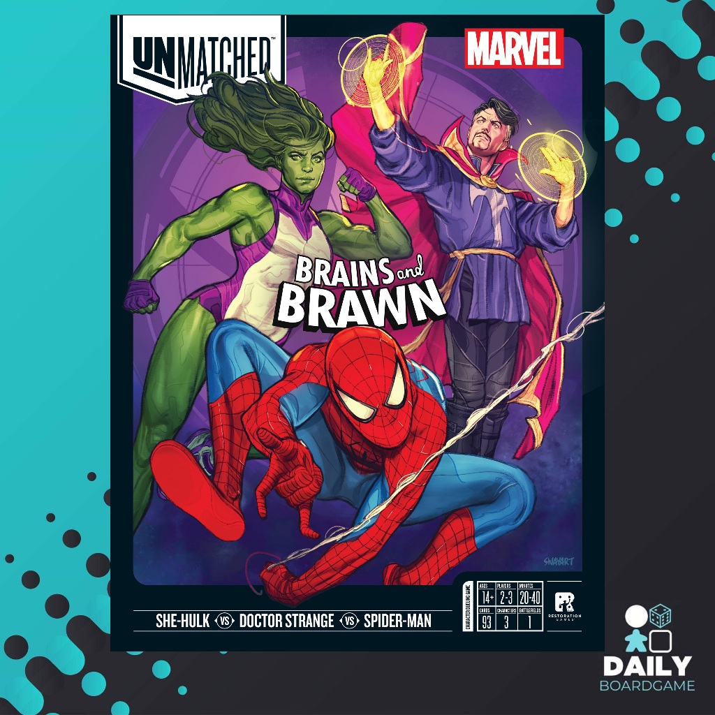 Unmatched : Marvel - Brains and Brawn [Boardgame]