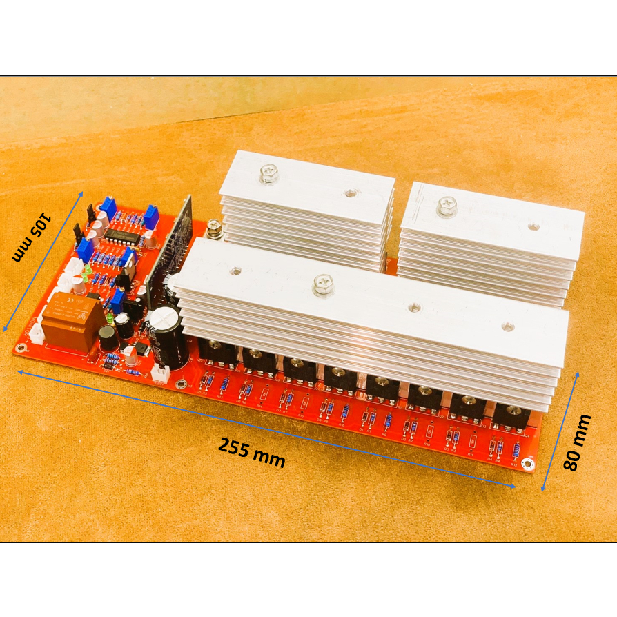 บอร์ดอินเวอร์เตอร์แบบเพียวซายน์เวฟ 24V 4000W,48V 8000W,60v 10000W