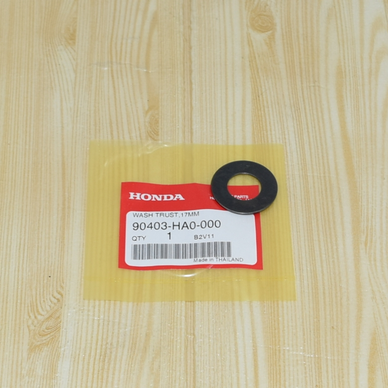 แหวนรอง 17มิล แหวนรองเรือน ครัชเวฟ100 แท้ศูนย์ฮอนด้า ราคา/1ชิ้น 90403-HA0-000