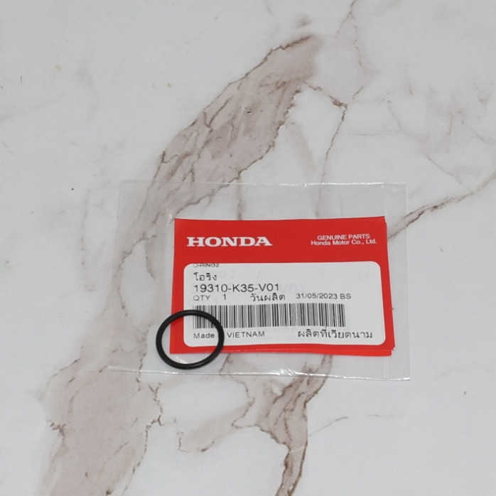 โอริงเทอร์โมสตัส (หมายเลข6) คลิ๊ก125i/PCX125 แท้ศูนย์ฮอนด้า ราคา/1ชิ้น 19310-K35-V01