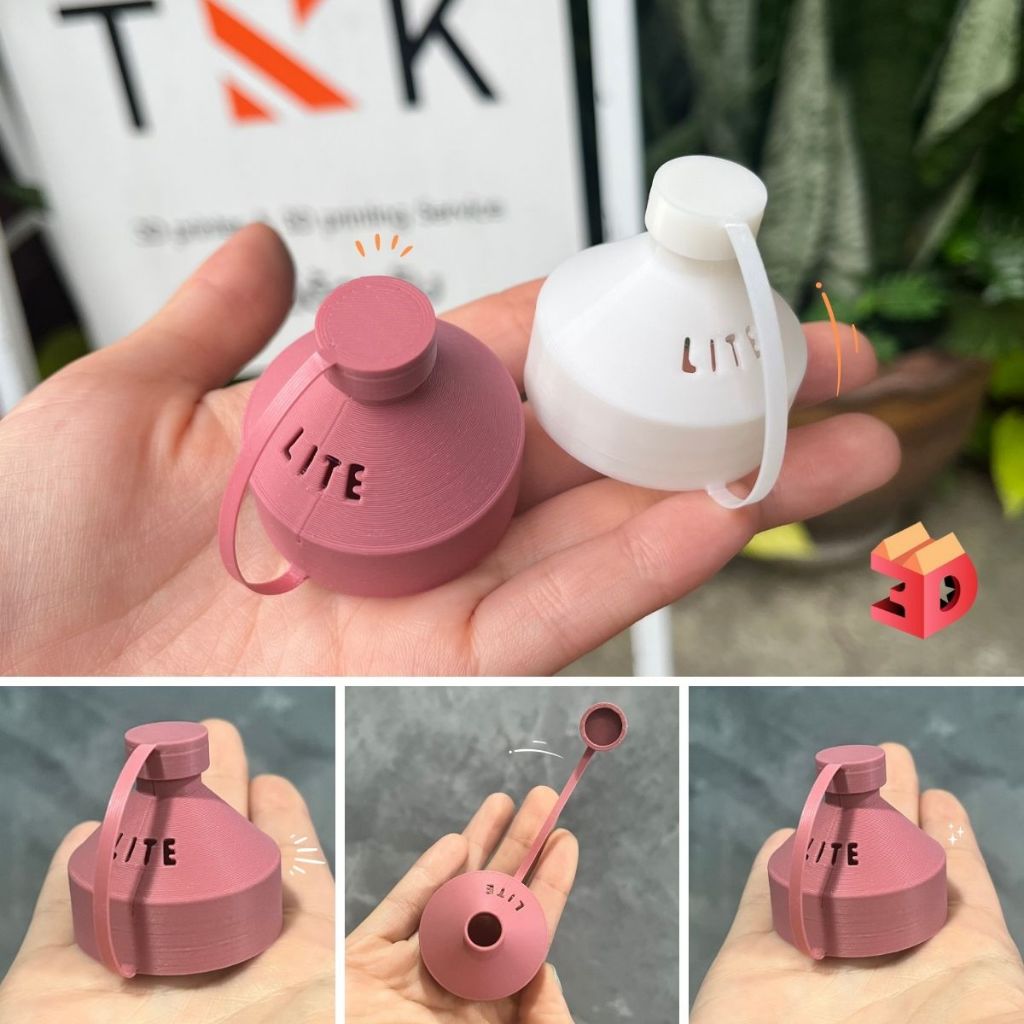 Lite ฝายาดมหงส์ไทย สำหรับยาดม ( สินค้าเฉพาะฝา ไม่รวมยาดม ) ฝาสำหรับสูดเข้าจมูกโดยตรง สินค้า 3d Print จุกยาดม