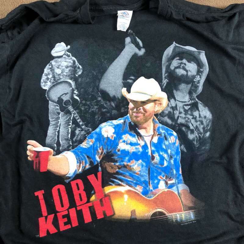 เสื้อวงมือสอง วง Toby Keith