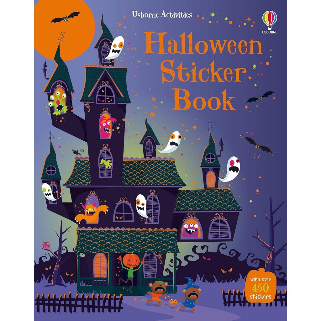 Halloween Sticker Book A Halloween Book for Kids - Sticker Books