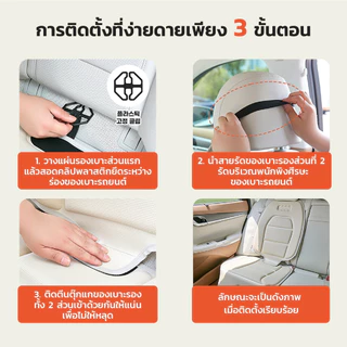 เบาะรองคาร์ซีท SEEC Carseat Protector