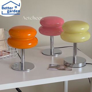 🏷️[Home] โคมไฟตั้งโต๊ะ  Ins style โคมไฟแบบแก้ว โคมไฟข้างเตีย…