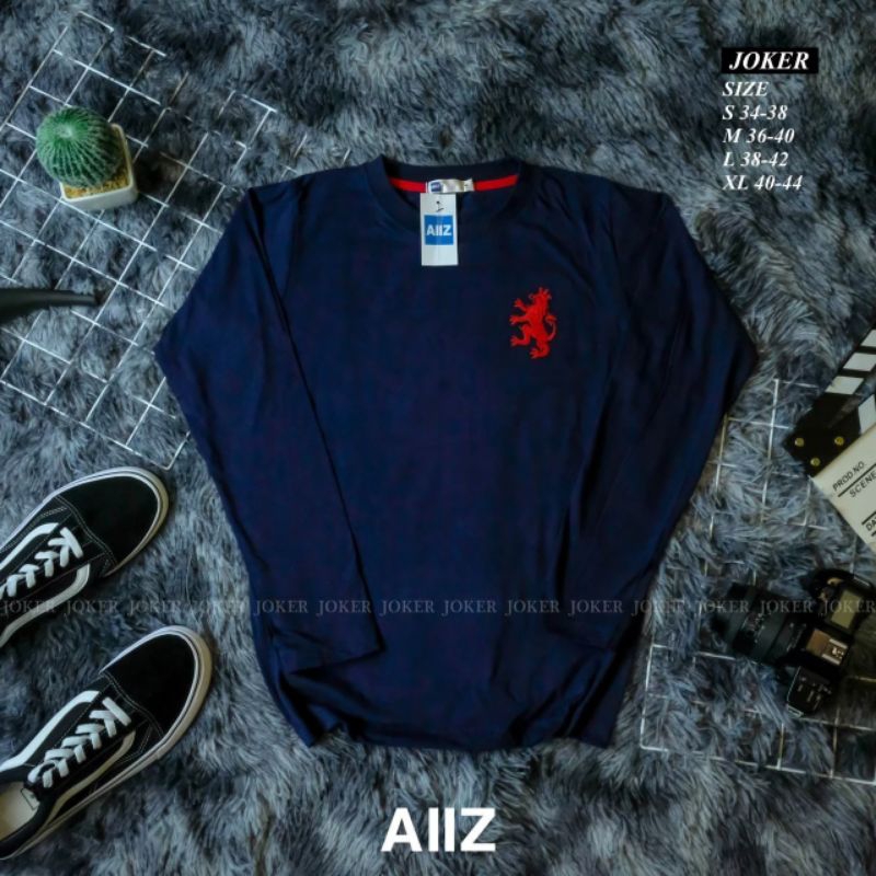 สุดฮิต เสื้อยืดแขนยาวปักอกสิงห์