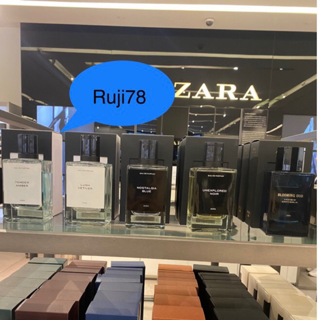 น้ำหอมผู้ชาย Zara edp. 100 ml ขวดเหลี่ยม มีหลายกลิ่น Lush Vetiver, Blooming Oud, Tobacco Sublime