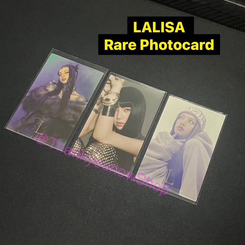 [พร้อมส่ง] LALISA OFFICIAL RARE PHOTOCARD