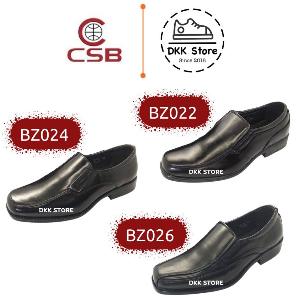 DKK.TH รองเท้าคัชชูหนัง CSB Design BZ022 BZ024 BZ026 ไซส์ 39-45
