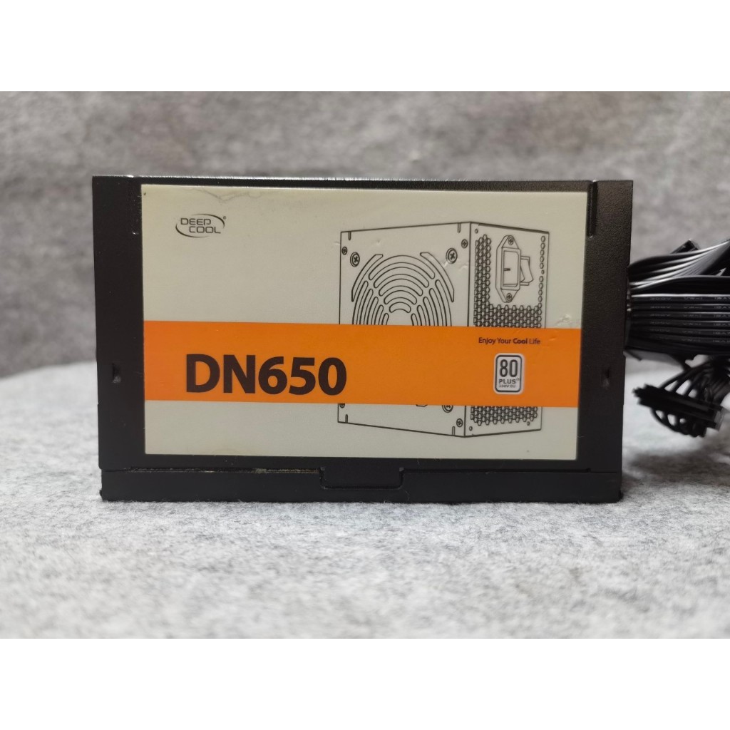 POWER PSU DEEPCOOL DN650 650W +80 PLUS BONZE พาวเวอร์ สินค้ามือสอง ใช้งานได้ปกติ ประกันร้าน 14 วัน M
