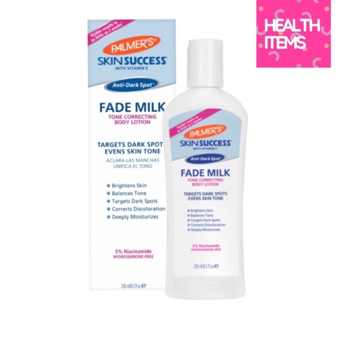 Palmer's โลชั่นบำรุงผิว Skin Anti-Dark Spot Success Fade Milk Lotion 250ml.