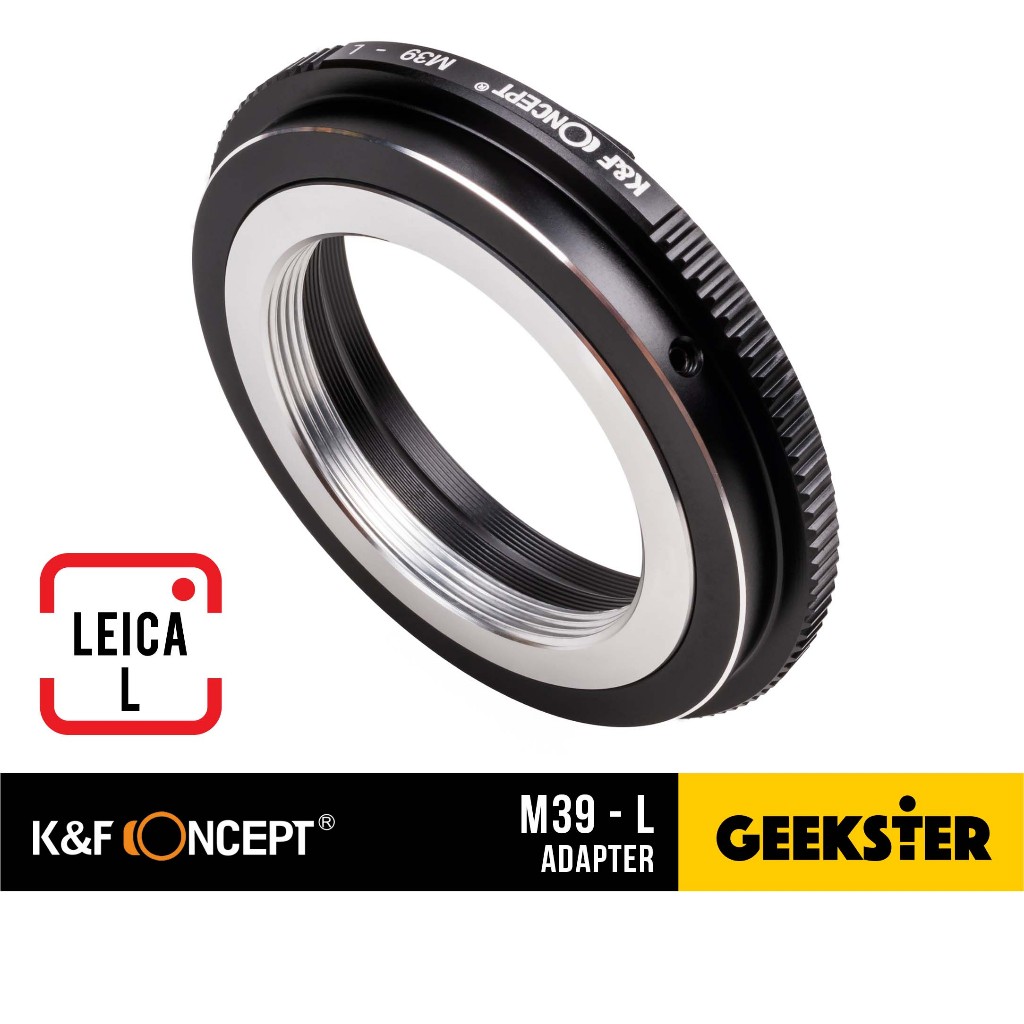 K&F เมาท์แปลง M39 -  Leica SL L Lumix S / L39 LTM  L39-L M39-L เลนส์ อะแดปเตอร์ Lens Adapter CL TL S