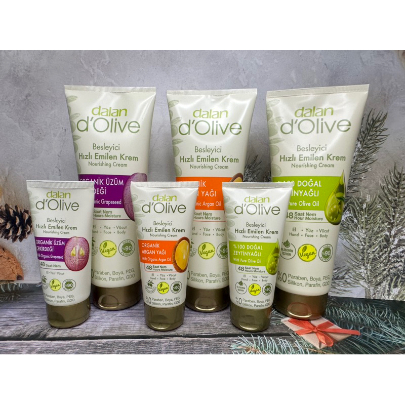 Dalan D'olive Nourishing Fast Absorbing Cream / ครีมบำรุงผิว Dalan D’olive