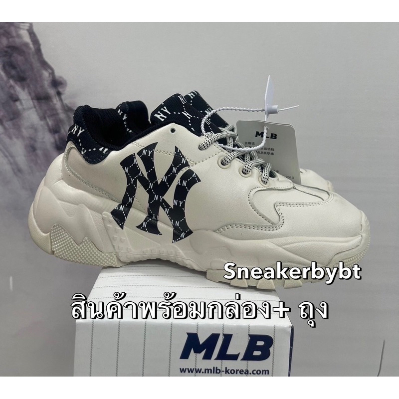 🎈ถูกที่สุด!!พร้อมส่ง New MLB BOSTON  รองเท้ากีฬารองเท้าอเนกประสงค์  สูง 6CM