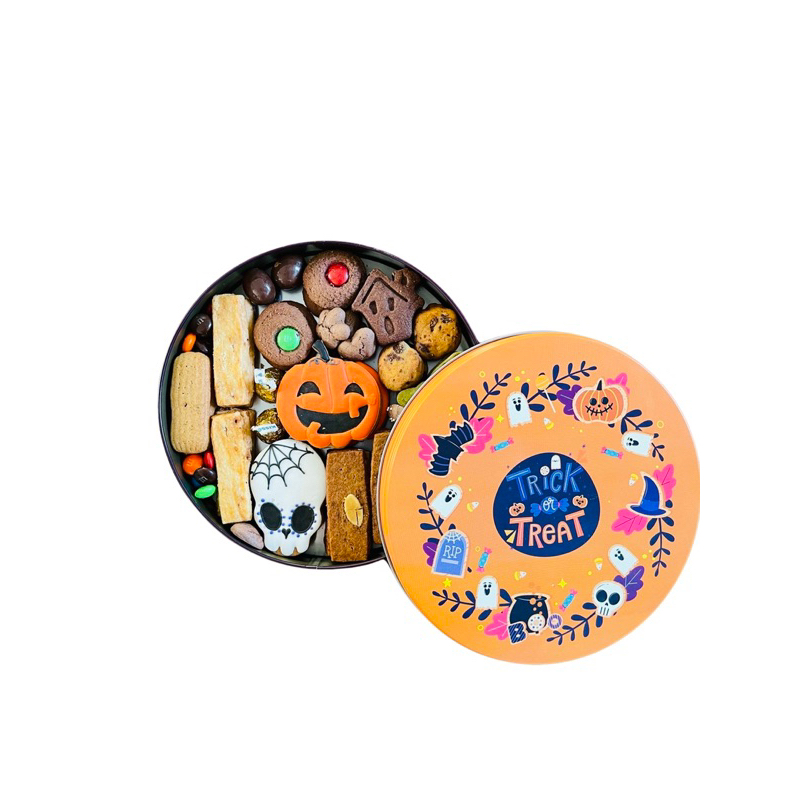 Halloween Cookie Box Set ชุดขนมคุกกี้รวมรถฮาโลวีน