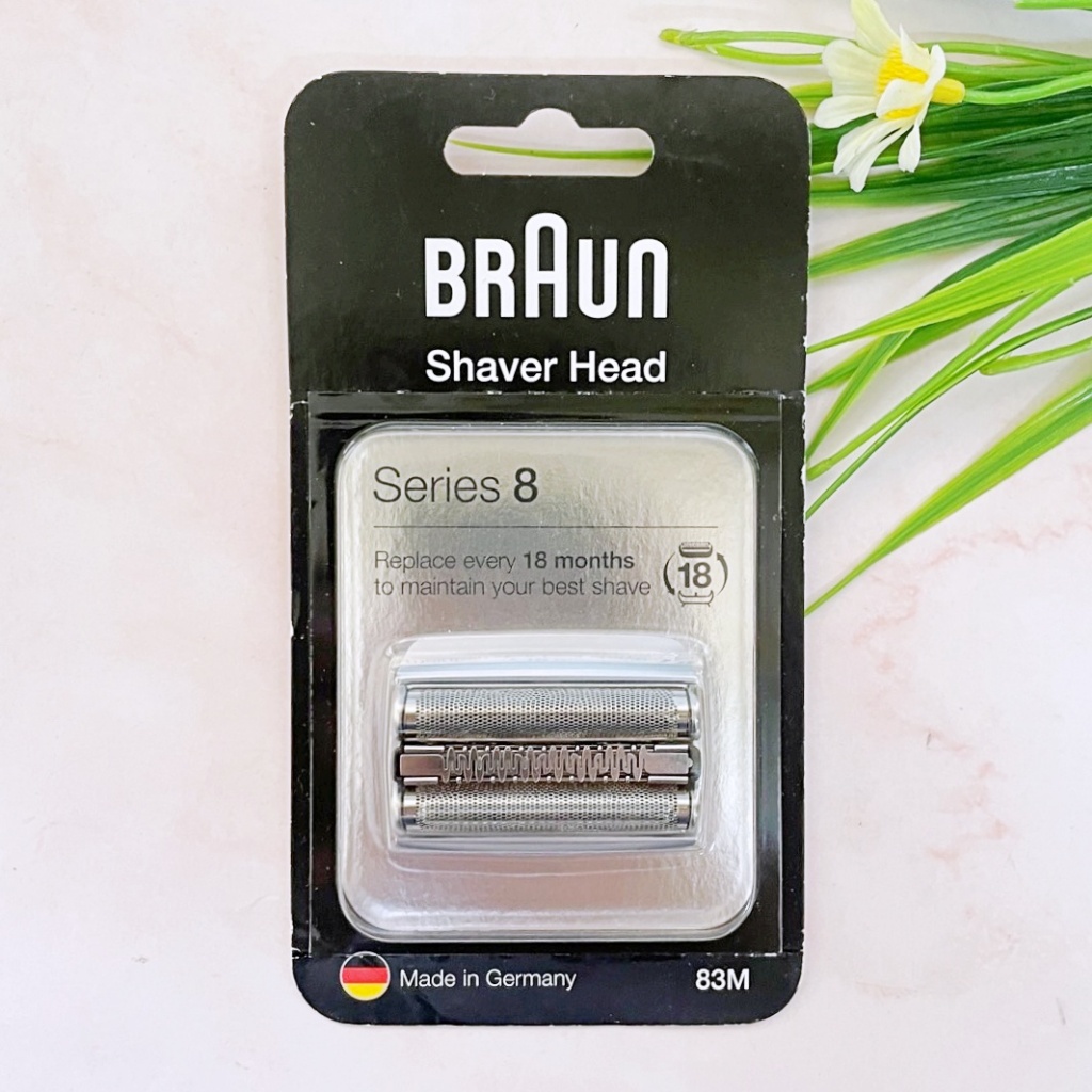 [Braun®] Series 8 Cassette 83M Replacement Shaver Head หัวใบมีดเปลี่ยนเครื่องโกนหนวดไฟฟ้า Refill
