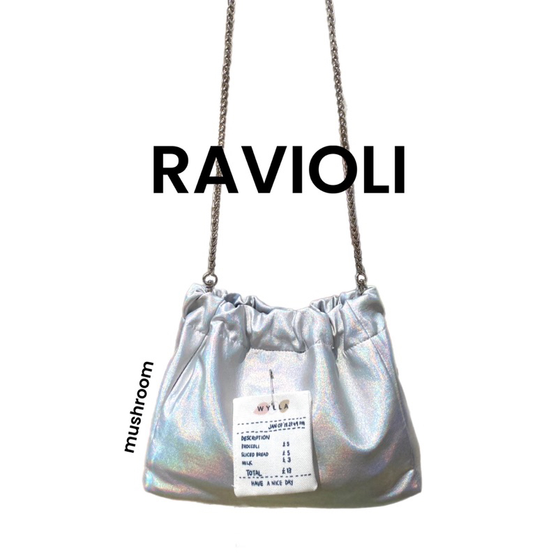 Wyllabrand กระเป๋าสะพาย Mushroom Ravioli bag
