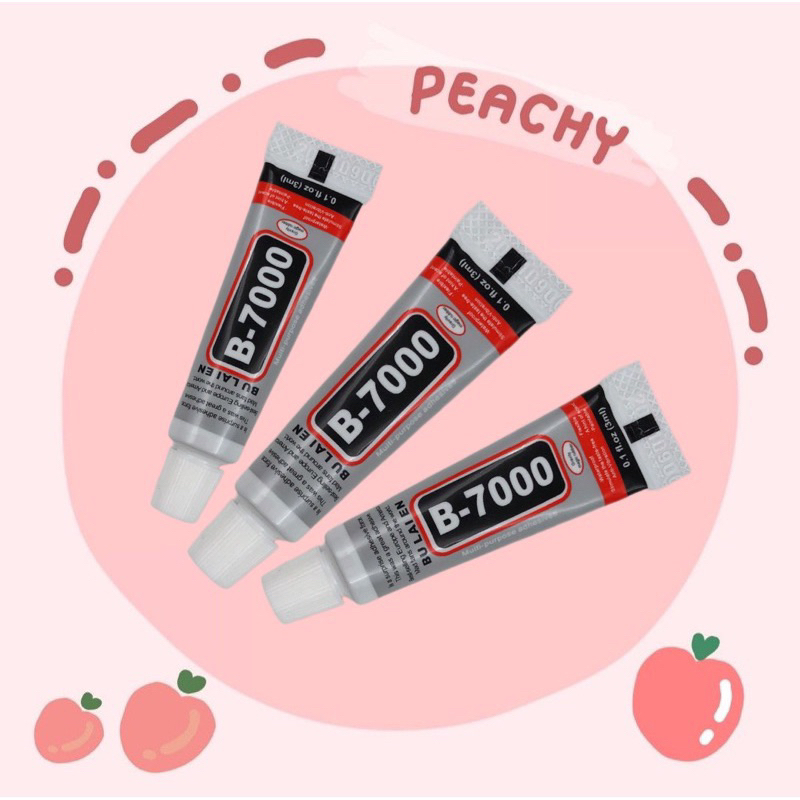 พร้อมส่ง กาวDIY กาว B-7000 3ml กาวใสเอาไว้ติดของจิ๋วของตกแต่ง
